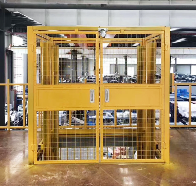 湘潭智能导轨式升降机亮相